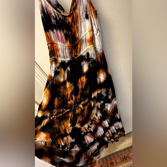 Young Fabulous & Broke Delphine Dress Lavender Kaleidoscope - M - Picture 6 of 9